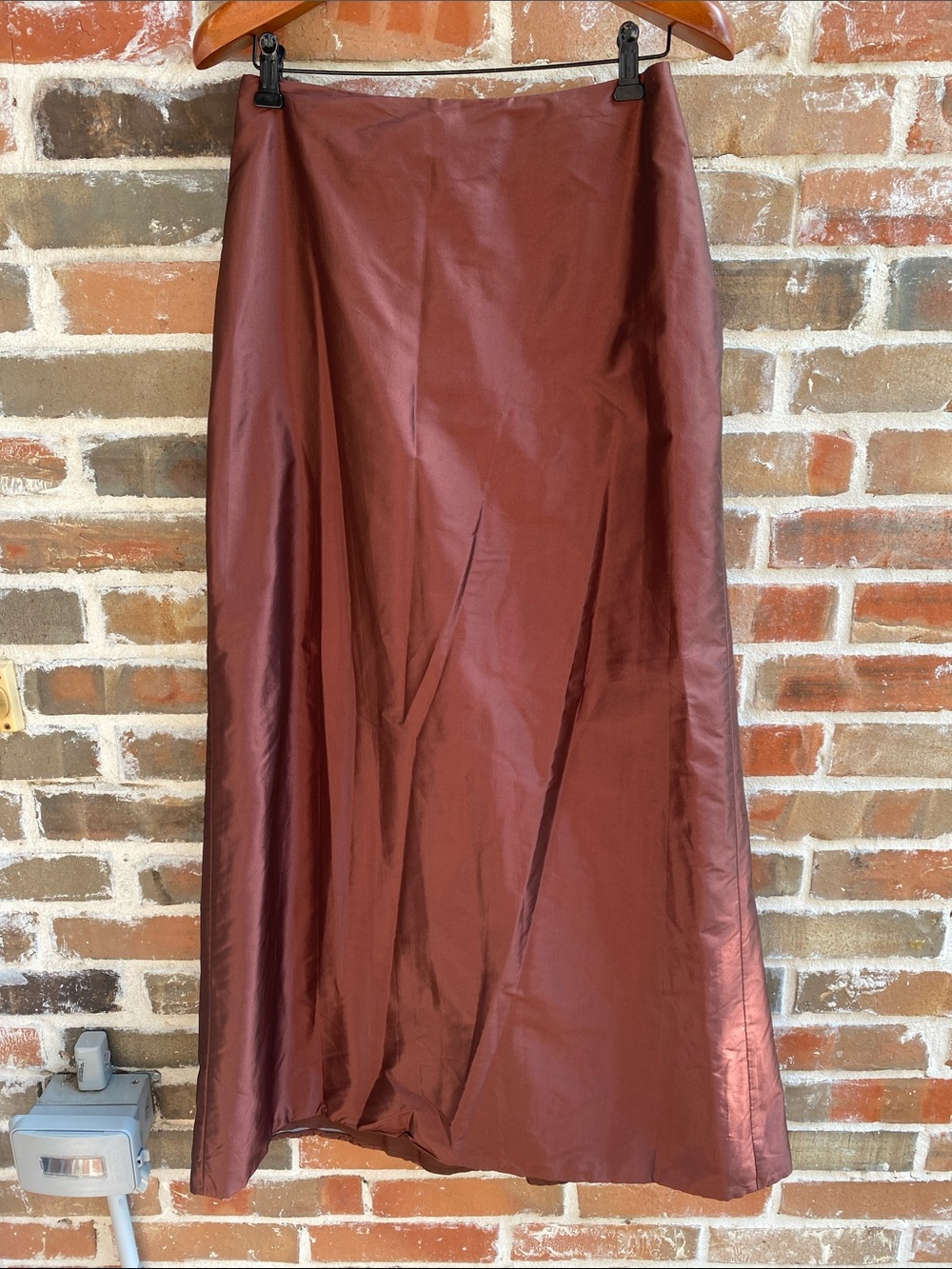 NWT✨Carmen Marc Valvo Long Formal Silk Skirt